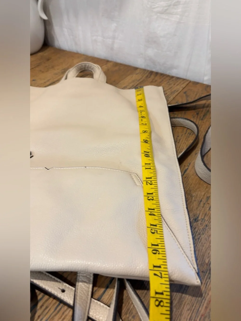 PHILO Beige Convertible Backpack - Picture 7 of 16